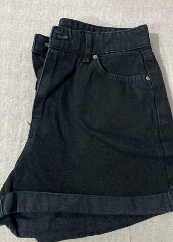 l Beden Siyah Mini Şort