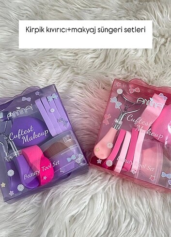 MAC Kirpik kıvırcı set 