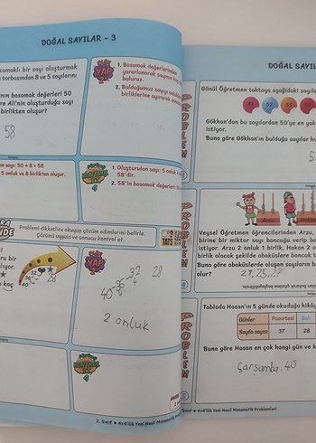 Dört Dörtlük 2. Sınıf Matematik Problemleri - Görsel 6