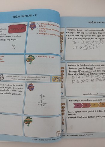 Dört Dörtlük 2. Sınıf Matematik Problemleri - Görsel 5