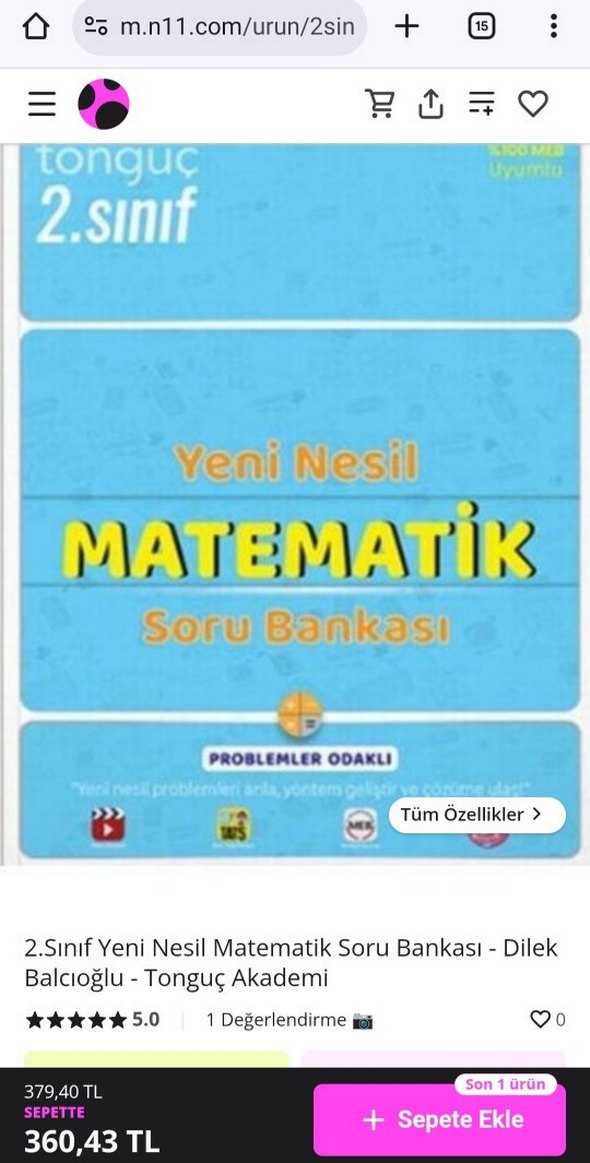 Dört Dörtlük 2. Sınıf Matematik Problemleri - Görsel 2