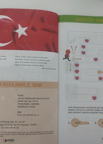 2. Sınıf Robotik Kodlama Dikkat Geliştirme Kitabı - Görsel 4