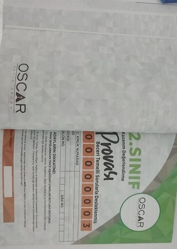 2. Sınıf 3'lü Atış Sınav Kitabı 2021 - Görsel 4