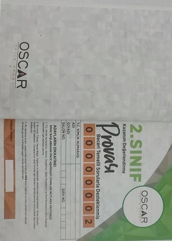 2. Sınıf 3'lü Atış Sınav Kitabı 2021 - Görsel 3