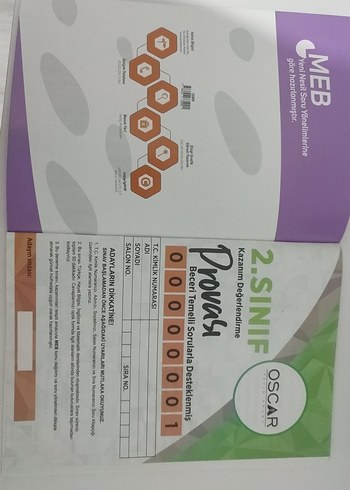 2. Sınıf 3'lü Atış Sınav Kitabı 2021 - Görsel 2