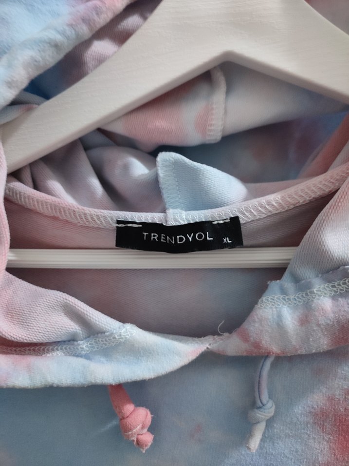 Trendyol Renkli Batik Desenli Sweatshirt - Görsel 3