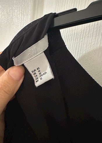 Siyah Midi Kadın Elbise Kısa Kollu - Görsel 5