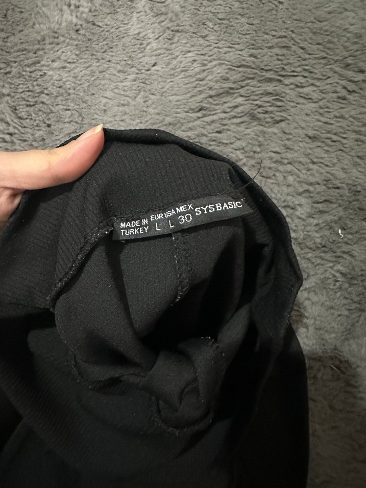 Siyah Kadın Spor Tayt - Görsel 3