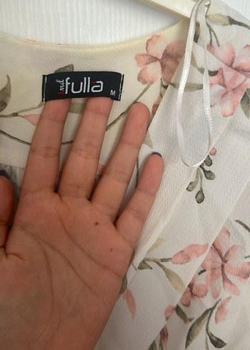 2K Çiçek Desenli Kısa Kollu Uzun Emzirme Elbisesi