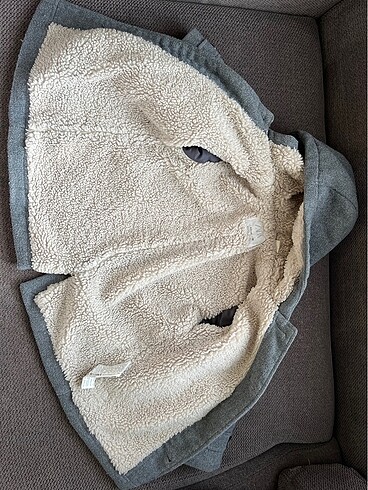 Zara kapüşonlu kışlık kaban - Görsel 5