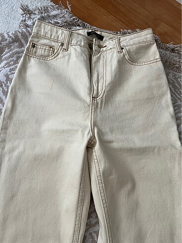 Trendyol & Milla Trendyolmilla ekru jean