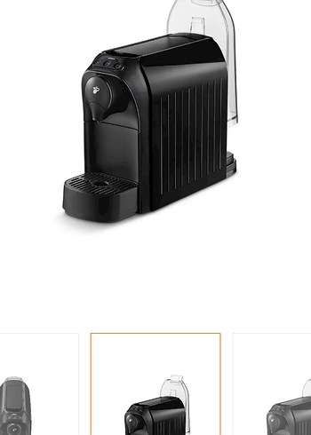  Beden Renk Tchibo Cafissimo Easy, Siyah Espresso Makinesi