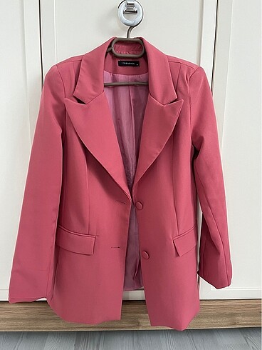 xs Beden pembe Renk Blazer ceket