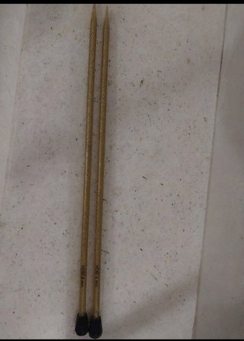 Parlak Bej örgü şişi 8 numara - Görsel 7