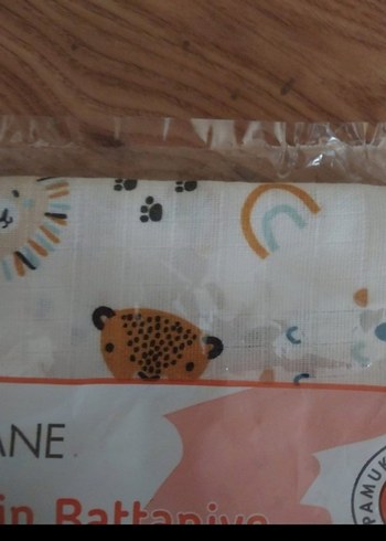 Little Plane Bebek Müslin Battaniye 80x90 cm sifir urun - Görsel 6