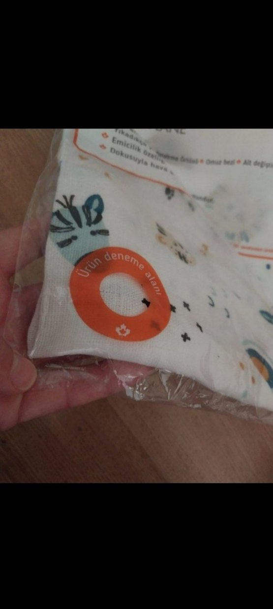 Little Plane Bebek Müslin Battaniye 80x90 cm sifir urun - Görsel 4