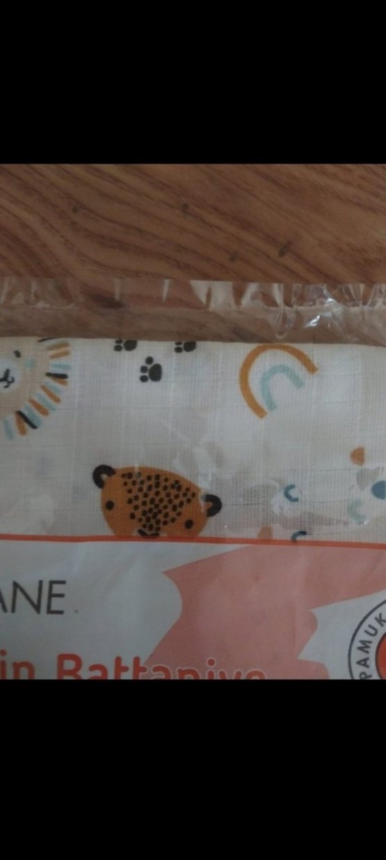 Little Plane Bebek Müslin Battaniye 80x90 cm sifir urun - Görsel 3