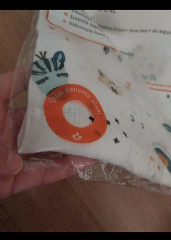 Little Plane Bebek Müslin Battaniye 80x90 cm sifir urun - Görsel 8