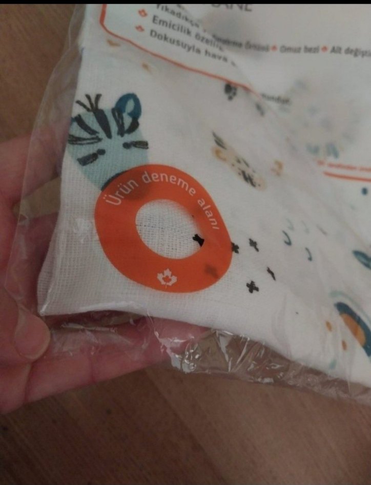 Little Plane Bebek Müslin Battaniye 80x90 cm sifir urun - Görsel 4