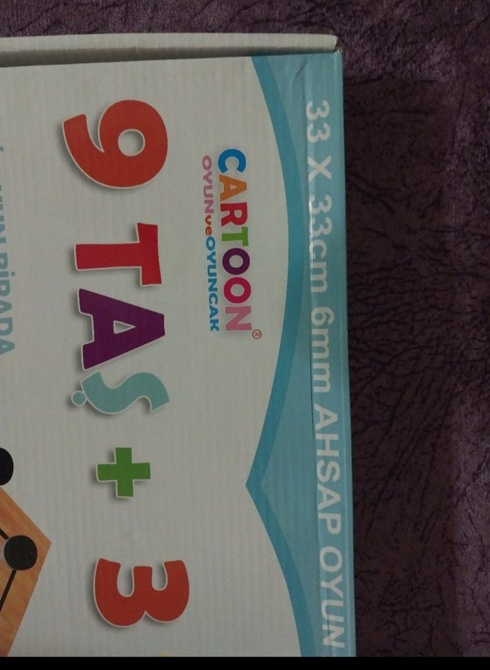 Ahşap 9 Taş + 3 Taş Zeka Oyunu sadece 1 kez kullanildi - Görsel 4