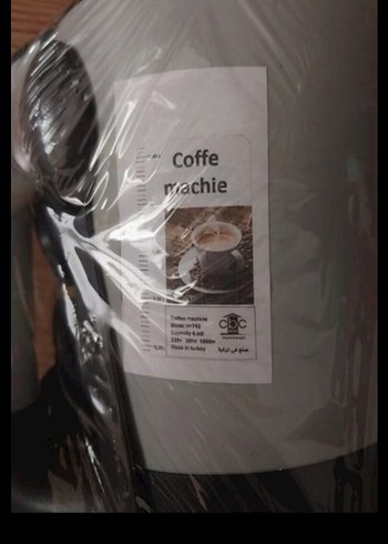 Gri kahve makinesi - Görsel 2