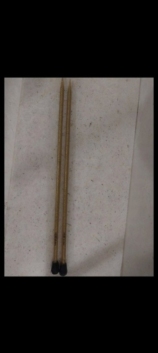 Parlak simli örgü şişi 8 numara sifir urun - Görsel 4