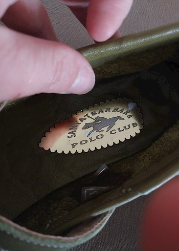 Kadın Haki Süet Dolgu Topuklu Ayakkabı 38 numara - Görsel 4