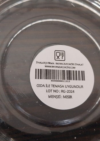 Yuvarlak Kenar Detaylı Cam Tabak Seti 3 adet - Görsel 3