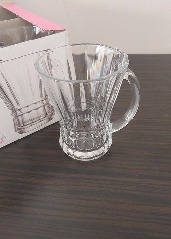 6'lı Kulplu Cam Bardak Seti sifirurun lav - Görsel 8