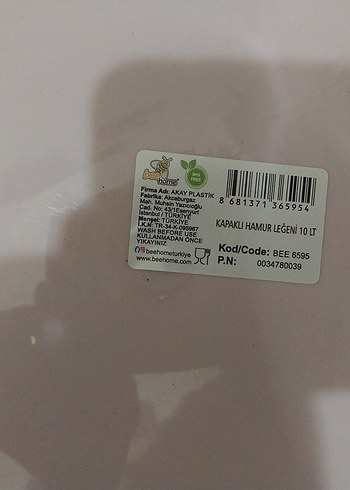 Pastel Pembe Plastik Saklama Kabı 10 lt - Görsel 4