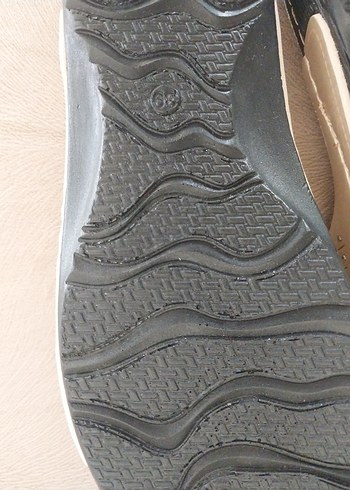 Gri Tokalı Kadın Dolgu Topuk Terlik sifir urun - Görsel 2