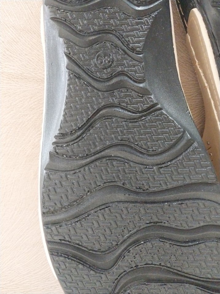 Gri Tokalı Kadın Dolgu Topuk Terlik sifir urun - Görsel 2