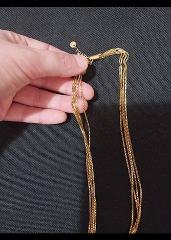 çelik kolye ürün kararma yapmaz sifir - Görsel 3