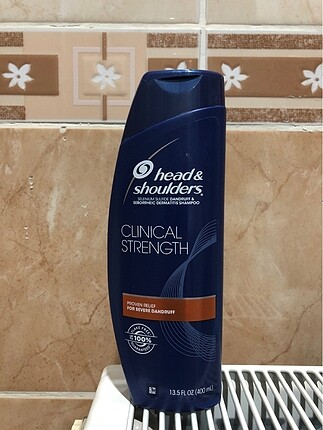 Head and shoulders clinical strength