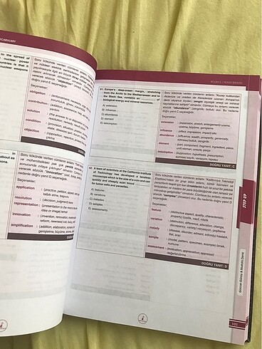 Beden Renk İngilizce kelime kitabı