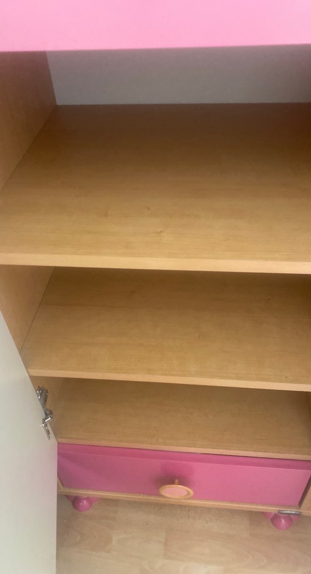 Pastel Pembe Çocuk Şifonyeri - Görsel 3