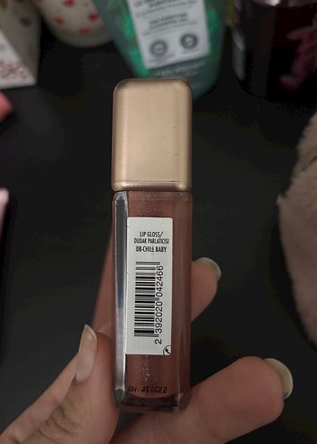  Beden maybelline ruj ve unfılter beauty lip gloss