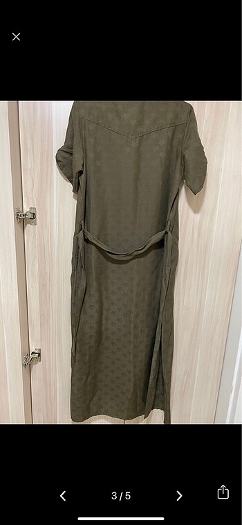 xs Beden Zara midi elbise