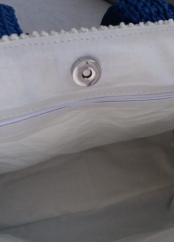 Beden Makrome Polyester İp Çanta