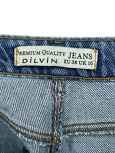 38 Beden mavi Renk Dilvin Mini Şort %70 İndirimli.