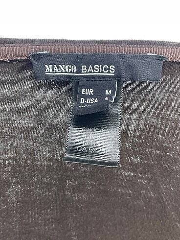 m Beden kahverengi Renk Mango Mini Üst %70 İndirimli.