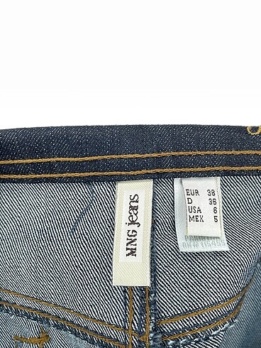 38 Beden mavi Renk Mango Jean / Kot %70 İndirimli.