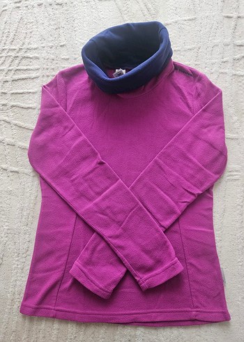 Decathlon Canli Fusya Cocuk Fleece Ustu