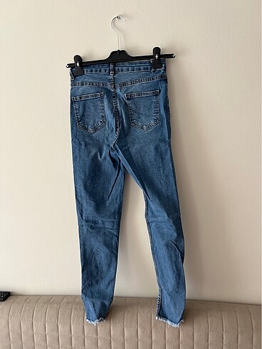 38 Beden mavi Renk Skinny Jean