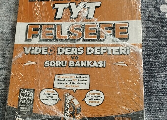 TYT felsefe ders defteri ve soru bankası 