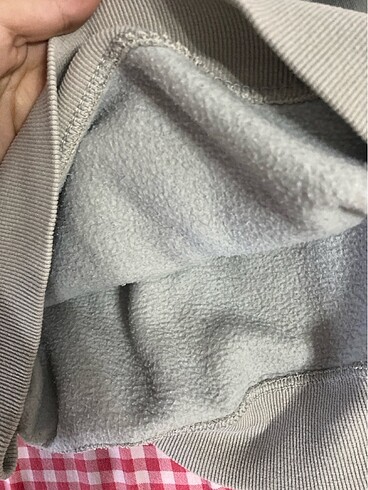 m Beden gri Renk Kalp detaylı sweat