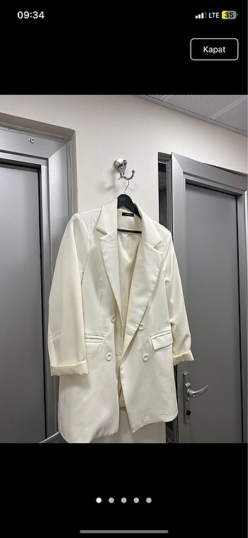 l Beden 3 adet blazer ceket