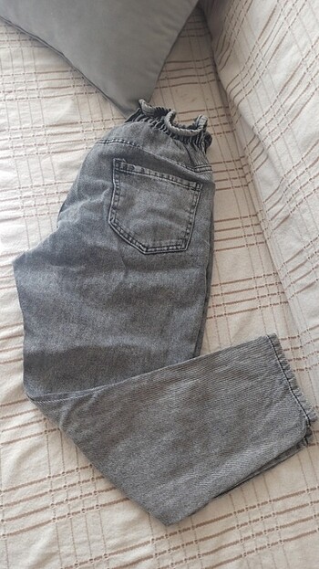 l Beden gri Renk Kot pantolon 