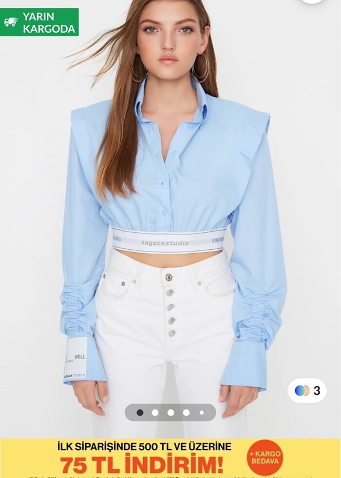 Trendyol gömlek - Görsel 2