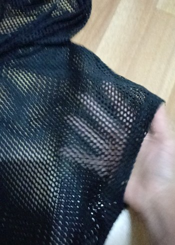 m Beden siyah Renk Siyah file Kapüşonlu Kadın Bluz